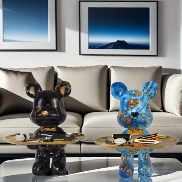Chic Resin Bear Storage