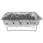 Barbecue FAVORIT Jetable Pour Pique-Nique Avec Charbon