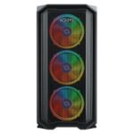 Boitier Gamer AQIRYS WEZEN Mini Tour MATX 4 FANS RGB – Noir