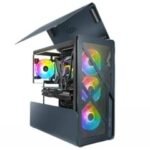 Boîtier Pc Gamer AZZA CAST CSAZ-808B-M - Noir