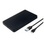 Boitier Pour Disque Dur Externe  2.5'' USB 2.0 - Noir