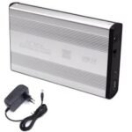 Boitier Pour Disque Dur Externe 3.5" PC USB 3.0 En Métal