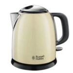 Bouilloire RUSSELL HOBBS Compacte Colours Plus 1L - Crème
