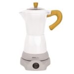 Cafetière Électrique JOCCA Nature line 6 Tasses - Blanc