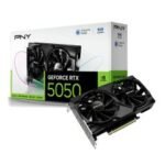 Carte Graphique PNY GeForce RTX 5050 8Go Dual Fan