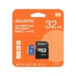 Carte Mémoire ADATA 32Go Class 10 Micro SDHC avec Adaptateur