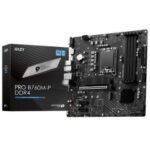 Carte Mère MSI PRO B760M-P DDR4 m-ATX (4711377030991)