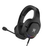 Casque Filaire Gaming Alpha Omega Players Atom RGB - Noir