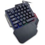 Clavier Filaire Gamer NITROX KB-3035 RVB – Noir