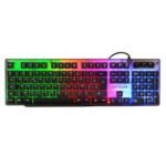 Clavier Gamer Filaire G-LAB KEYZ NEON RGB - Noir