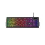 Clavier Gamer Filaire HAVIT KB866L Multifonction - Noir&Rouge