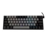 Clavier Gamer Filaire WHITE SHARK WAKIZASHI 2 US Gris/Noir - Interrupteurs bleus