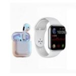 Coffret W26 PRO MAX Montre Connectée + Airpods + Ceinture - Blanc