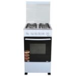 Cuisinière BIOLUX M5005B 4 Feux 50cm - Blanc