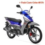 Cyclomoteur ZIMOTA KEE 109cc - Noir et Bleu