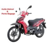 Cyclomoteur ZIMOTA TARGET 124 cc - Rouge Bordeaux