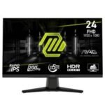 Ecran Gaming MSI MAG 242F 23.8'' Full HD Fast IPS 200Hz