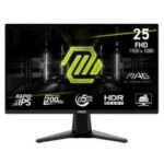 Ecran Gaming MSI MAG 255F E20 24.5'' Full HD Fast IPS 200Hz