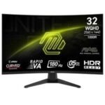 Ecran Gaming MSI MAG 325CQF 31.5" WQHD Incurvé 180 Hz