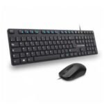 Ensemble Clavier et Souris Filaire ADVANCE CLS-5100 Silencieux - Noir