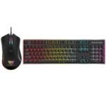 Ensemble Clavier et Souris Gamer Filaire STAR WAVE GCM1090 RGB - Noir