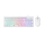Ensemble Clavier + Souris Filaire BARACUDA ORCA - Blanc