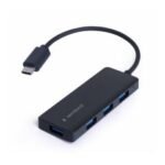 HUB USB GEMBIRD USB 3.1 (Gen 1) Type-C à 4 ports - Noir