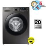 Lave Linge Frontal SAMSUNG WW90TAO46AX1MF Eco Bubble 9Kg - Silver