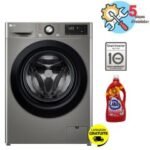 Lave Linge Frontal LG Vivace F4R3TYG6P 8kg - Silver