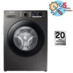Lave Linge Frontal SAMSUNG WW80TA046AX1MF Eco Bubble 8Kg - Silver