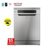 Lave vaisselle Inverter HOOVER 16 Couverts HF6C7F0X-17 - Inox