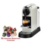 Machine à Café NESPRESSO Citiz D113 1L - Blanc