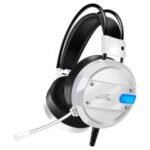 Micro Casque Gamer BARACUDA BGH-031 Conch - Blanc
