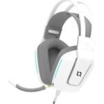 Micro Casque Gamer Filaire AQIRYS ALYA - Blanc