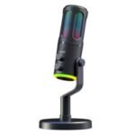 Microphone Filaire Gaming G-Lab K MIC NEON RGB - Noir