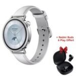 Montre Connectée XIAOMI Watch S4 41mm Avec Redmi Buds 6 Play - Blanc