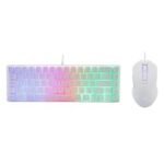 Pack Clavier Souris Gaming G-Lab Combo HYDROGEN 2 en 1 - Blanc