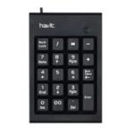 Pavé Numérique Filaire HAVIT KB223 - Noir