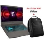 PC Portable Gamer MSI Thin 15 B13UCX i5 13è Gén 24G RTX 2050