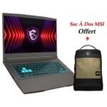 PC Portable Gamer MSI Thin 15 B13UCX i7 13è Gén 24G RTX 2050