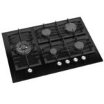 Plaque de Cuisson Encastrable ARTHUR MARTIN AMPW75VB 5Feux 75cm - Noir