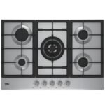 Plaque de Cuisson Encastrable BEKO HIAW75225SL 5Feux 75cm - Inox