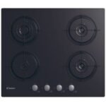Plaque de Cuisson Encastrable CANDY CSG6B-4U2 4 Feux 60m - Noir