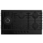Plaque de Cuisson Encastrable FOCUS F419B 5 Feux 90 cm - Noir