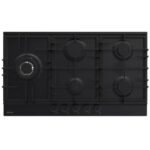 Plaque de Cuisson Encastrable FOCUS F4789B 5 Feux 86cm - Noir