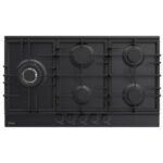 Plaque De Cuisson Encastrable FOCUS F8017BS 5Feux 90 cm - Noir