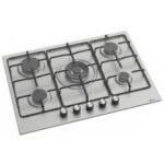 Plaque de Cuisson Encastrable FRANCO 70-350I 5Feux 70 cm - Inox