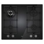 Plaque de Cuisson Encastrable HOOVER HVG6BR4C3B 4Feux 60cm - Noir