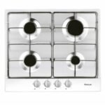 Plaque de Cuisson Encastrable FOCUS F401W 4 Feux 60cm - Blanc