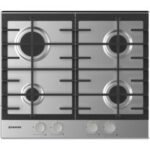 Plaque de Cuisson Encastrable HOOVER HHG6BRMX 4 Feux 60 cm - Inox